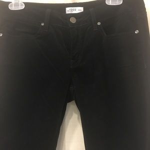 NWOT Gap Velvet Skinny Jeans, size 28/6